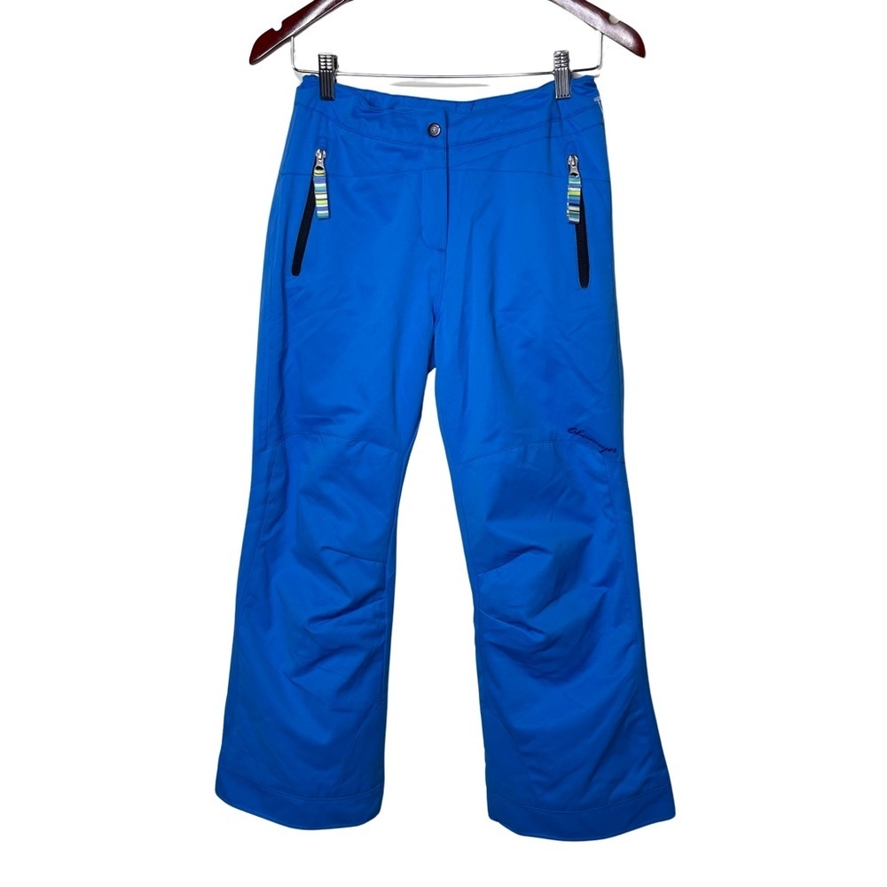 Obermeyer girl blue snow pants sz 14